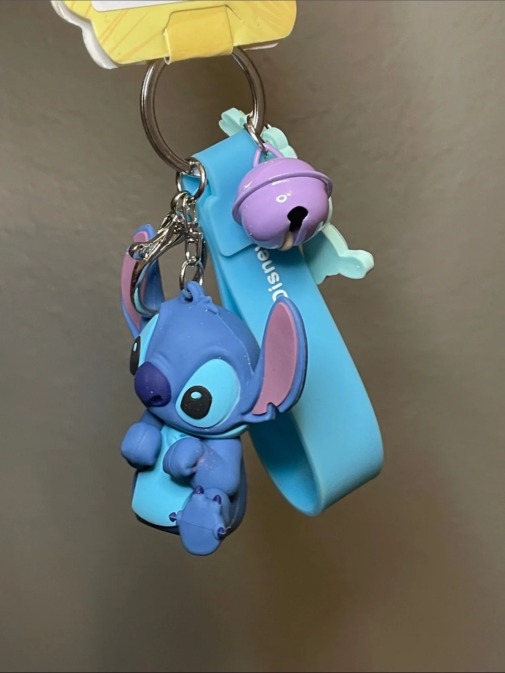 Disney Stitch Keychain Charm with Blue Strap - NWT